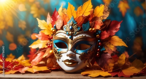 Brazilian carnival mask decoration © MochSjamsul