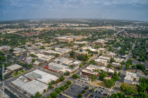 Фотография Aerial View of the Austin Suburb of Georgetown, Texas