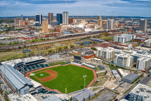 Aerial View of Birmingham, Alabama photo