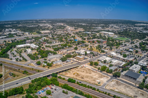 Aerial View of the Austin Suburb of Round Rock, Texas © Jacob