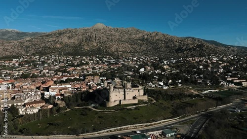 Aerial view of the city