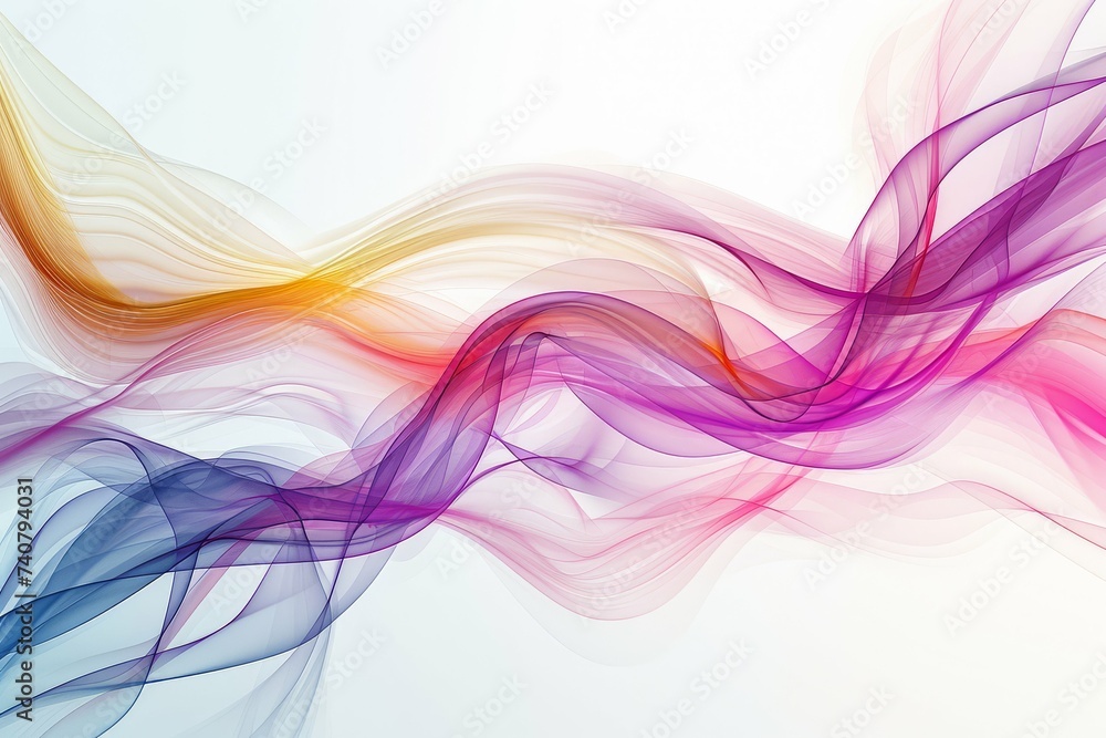 Elegant abstract curves intertwining in a colorful dance, evoking a sense of fluid motion. Elegant abstract curves intertwining in a colorful dance, evoking a sense of fluid motion.