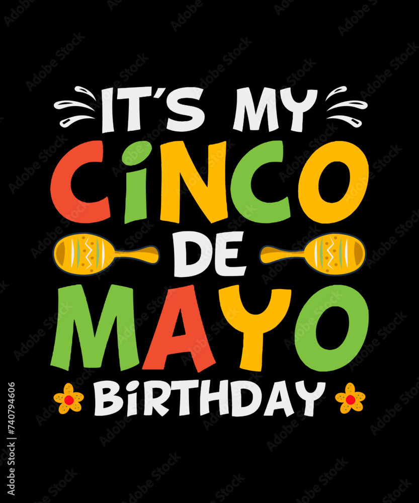 Cinco De Mayo T-shirt design Cinco De Mayo T-shirt design