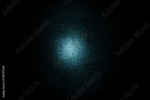 Black dark blue brown shiny glitter abstract background with space. Twinkling glow stars effect. Like outer space, night sky, universe. Rusty, rough surface, grain.