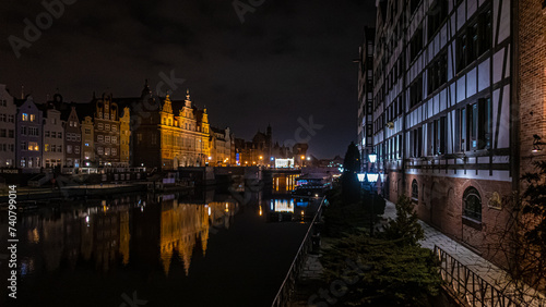 Obraz na płótnie Gdansk w obiektywie w salonie