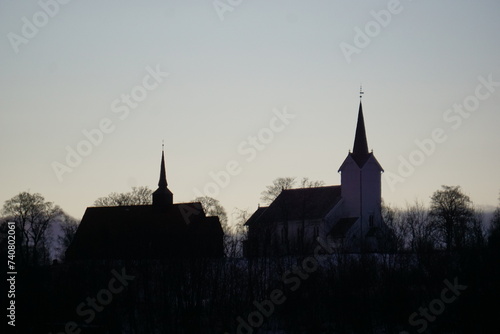 Norwegian Outdoors Stock 2024.01.22 Kvernes Churches 0001