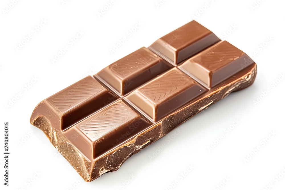 chocolate bar isolated on a white background chocolate bar isolated on a white background