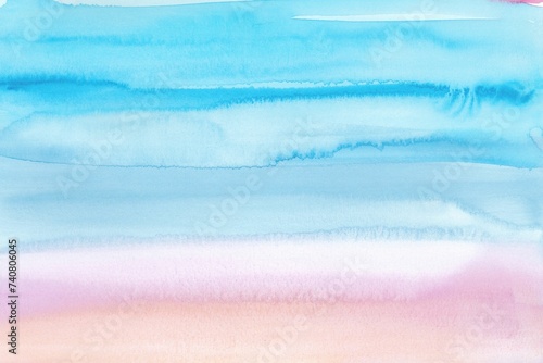 Hand painted watercolor background with vibrant colors. Abstract textured background with splashes.