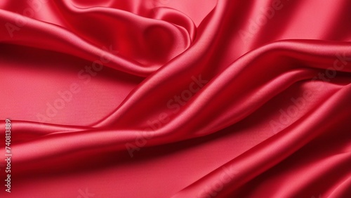 red satin background a red silk fabric 