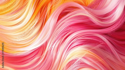 abstract colorful background. Smooth, wavy lines.