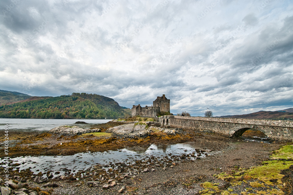 Eilean Donan castel, ile de Skye, Ecosse