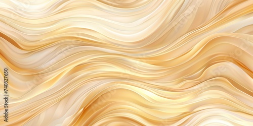 Waves in a modern style decorate the design background