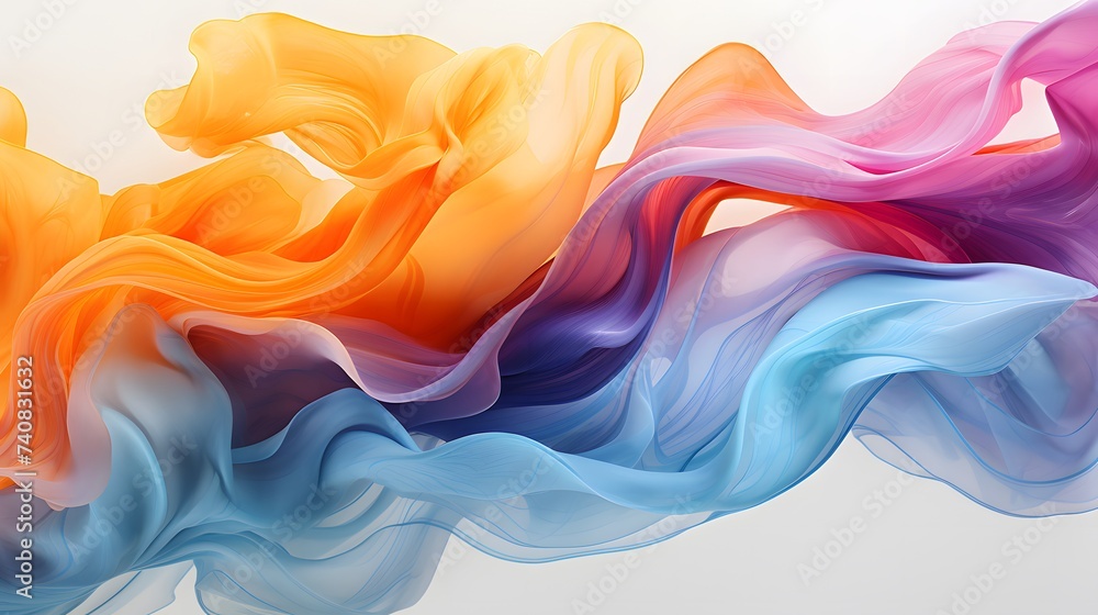 Seamless abstract color wallpaper. Wavy fluid pattern. Seamless abstract color wallpaper. Wavy fluid pattern.