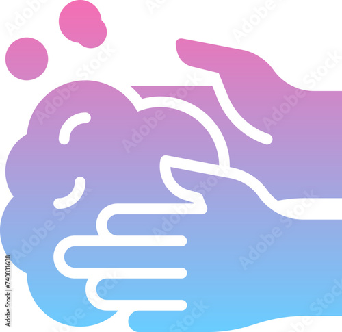 Washing hands icon