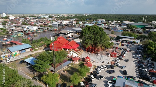 Kuala Selangor, Malaysia - February 12 2024: The Coastal Village of Kuala Selangor photo