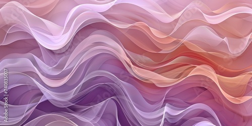 A design backdrop featuring wave elements