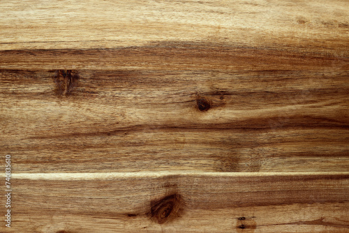 Brown wood texture, dark wooden background. Directly above view of a wooden background