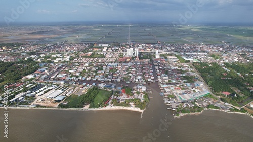 Kuala Selangor, Malaysia - February 12 2024: The Coastal Village of Kuala Selangor photo