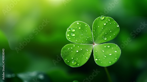 Beautiful four leaf clover plant pictures 