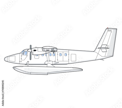 Kanadisches Wasserflugzeug