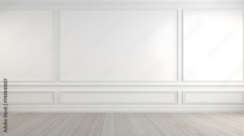 Abstract architecture with blank white wall. Abstract architecture with blank white wall.