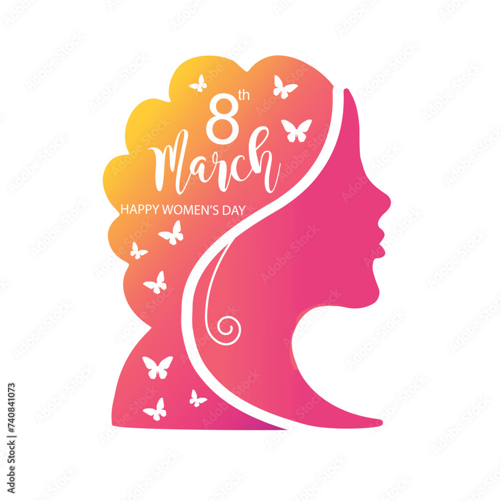 Banner for the international women's day. Flyer for m8 arch 8. Banner for the international women's day. Flyer for m8 arch 8.