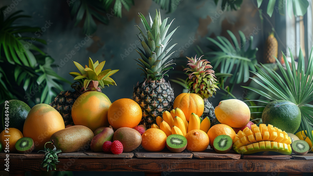 Fruit still life. Fruit still life.