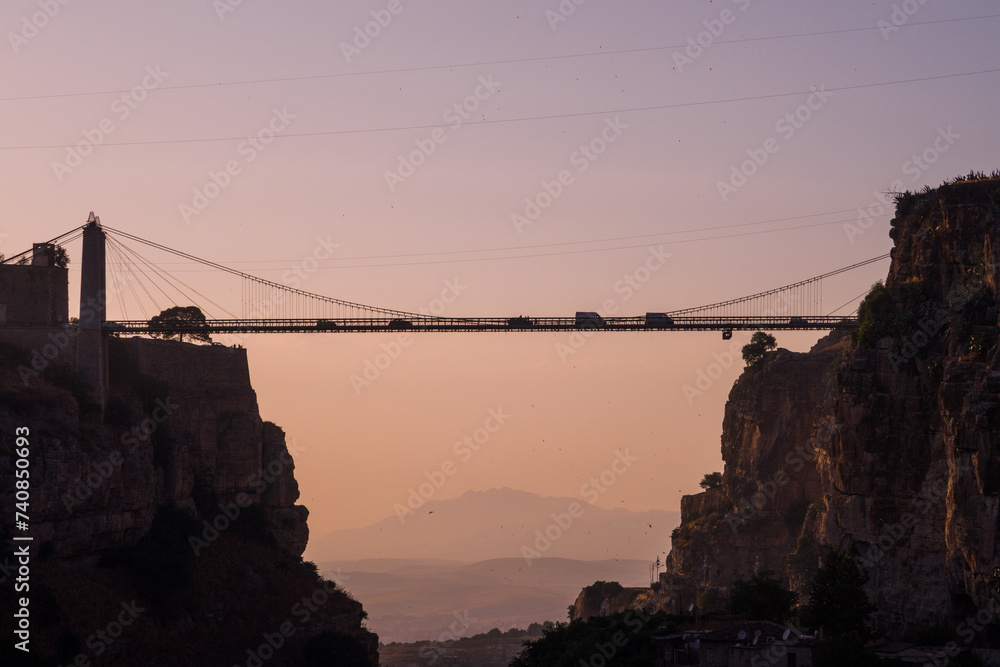 Naklejka premium constantine the city of bridges