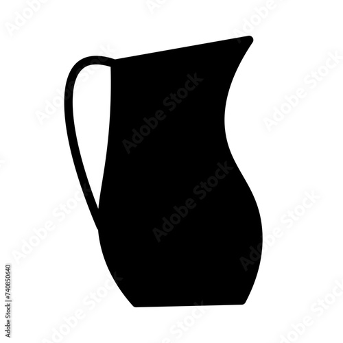 Container Jug Pitcher Glyph Icon