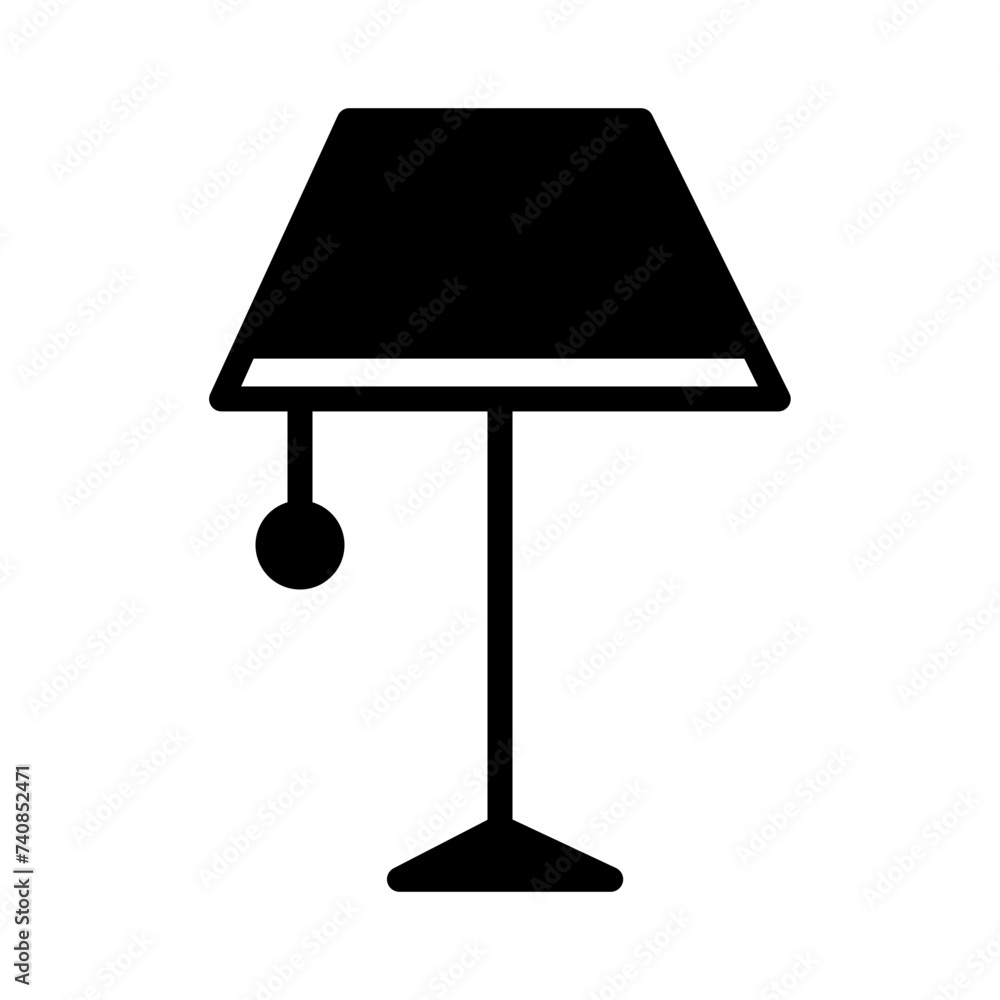 Lamp Lantern Light Glyph Icon Lamp Lantern Light Glyph Icon