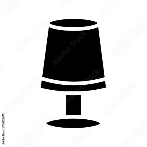 Bright Lamp Light Glyph Icon