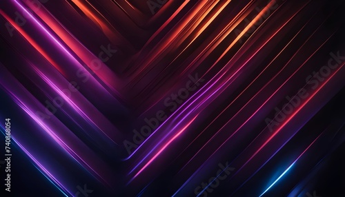 Gaming elegant abstract glowing dark background wallpaper, deep theme, flat lay, Radiant, shining, luminous, brilliant, desktop image, screen saver.
