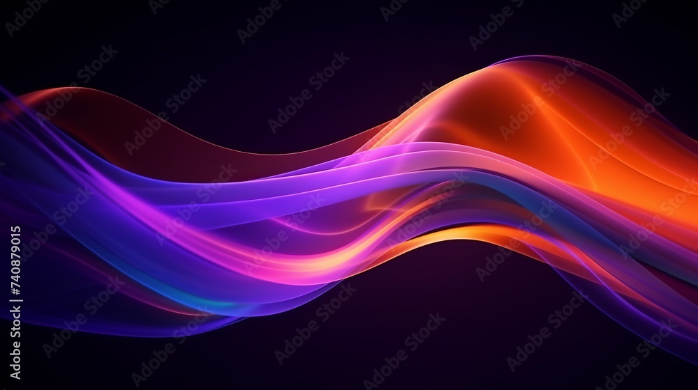 3d render, perfect shape, aesthetic, colorful background with abstract shape glowing in ultraviolet spectrum, curvy neon lines, Futuristic energy concept 3d render, perfect shape, aesthetic, colorful background with abstract shape glowing in ultraviolet spectrum, curvy neon lines, Futuristic energy concept