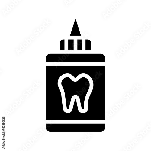 Bleach Care Dental Glyph Icon