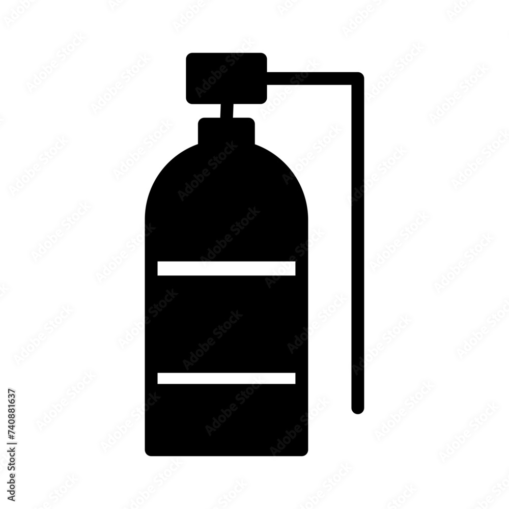 Activities Diving Tank Glyph Icon Activities Diving Tank Glyph Icon