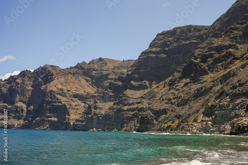 Los Gigantes Cliff, Canary Islands, Tenerife, Spain