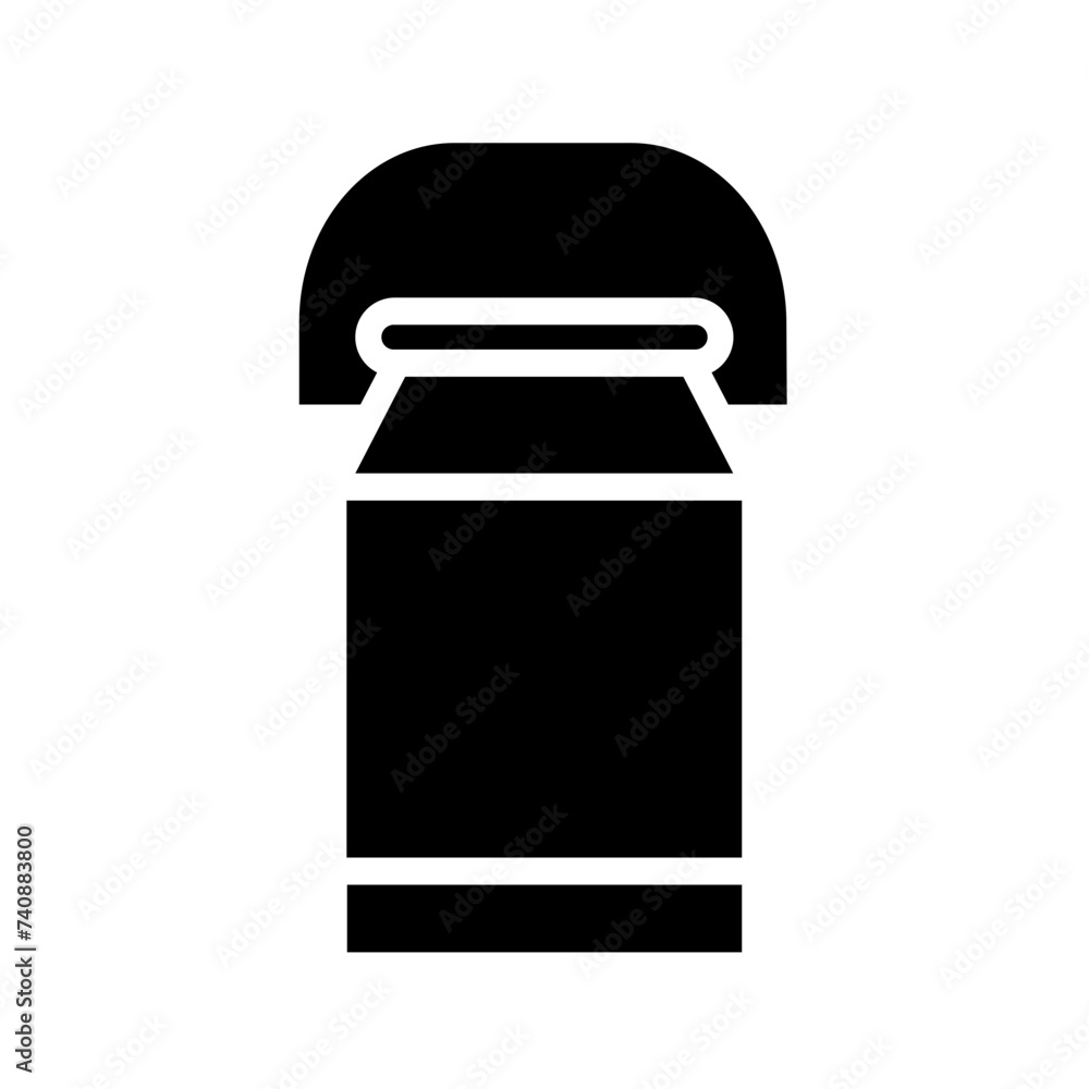 Can Gardening Milk Glyph Icon Can Gardening Milk Glyph Icon