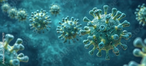 virus cells © Saad