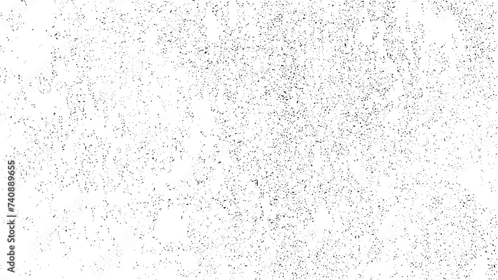 Distressed grunge texture background vector. Black spots on white background, black drops texture, bokeh, abstraction. Grunge texture vector abstract grainy background.