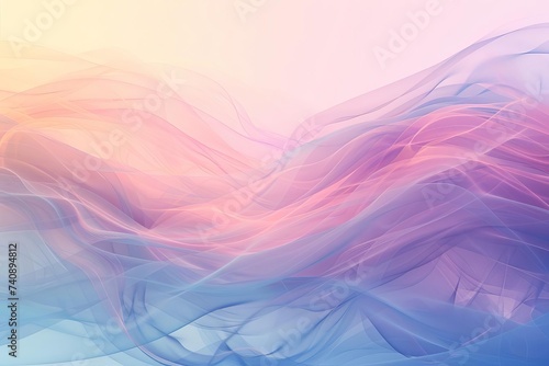 Abstract light background with soft hues and gradients Creating a soothing and ethereal visual experience