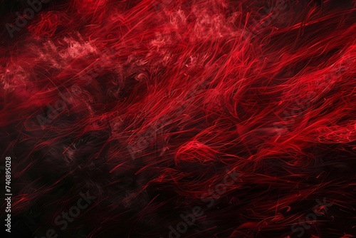 Dynamic red flames against a dark Moody background Conveying power and intensity. red flames Dark background Power Intensity Dynamic fire photo