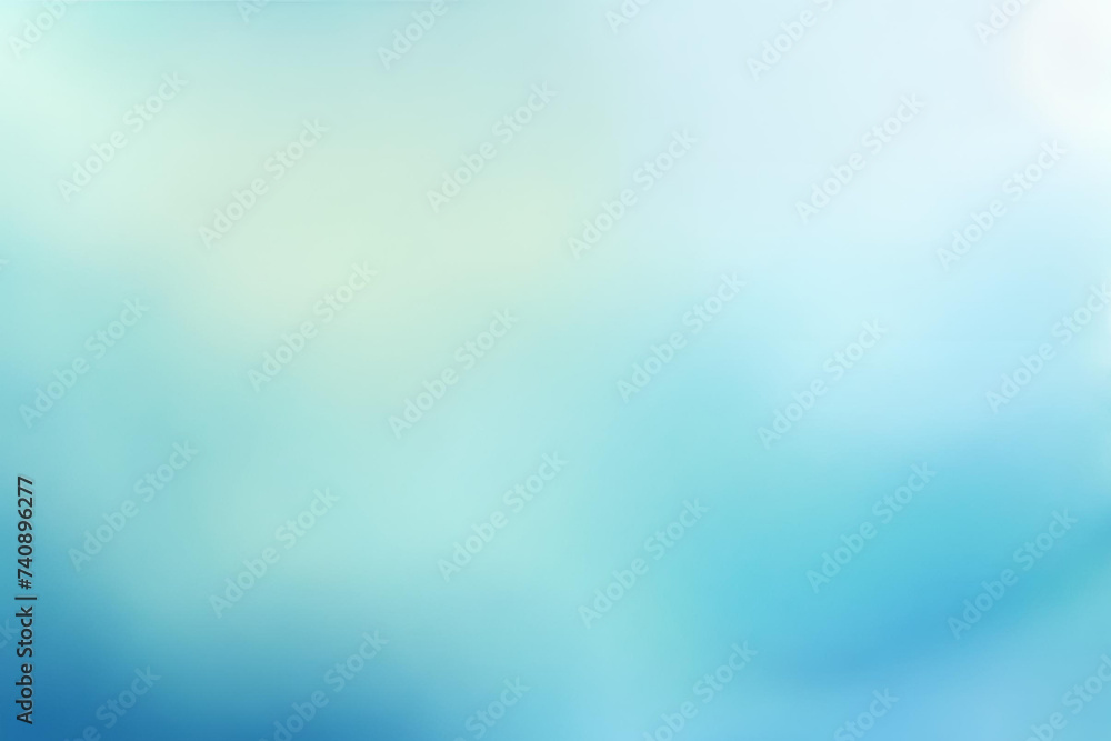 Abstract Gradient Smooth Blurred Watercolor Blue Background Image