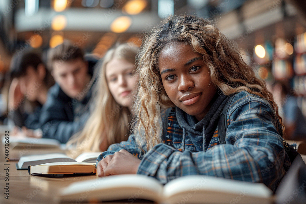 Several students are preparing for the next exams. Several students are preparing for the next exams.