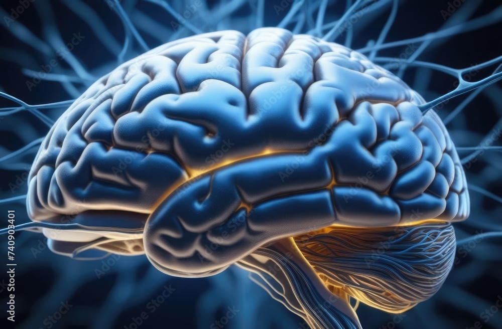 World Intellectual Property Day, neural connections, human brain, neural networks and artificial intelligence, self-learning, Powerful mind World Intellectual Property Day, neural connections, human brain, neural networks and artificial intelligence, self-learning, Powerful mind