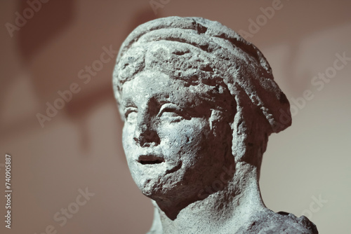 Roman Sculpture of a woman at Centrale Montemartini
