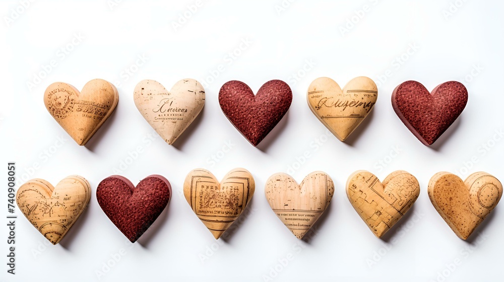 Heart Shaped Cookie Isolated Heart Shaped Cookie Isolated