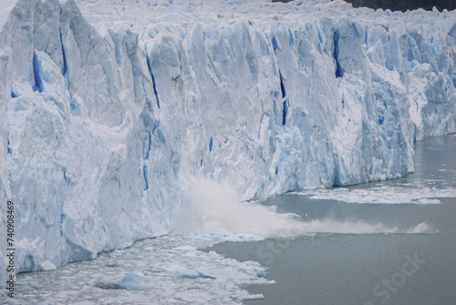 Blue ice monolith: Perito Moreno’s towering presence