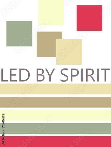 colorful christian t-shirt concept with geometrical shapes