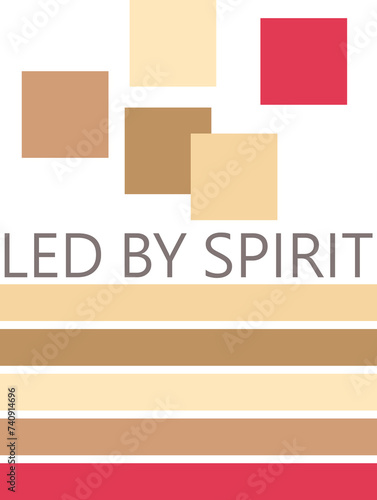 colorful christian t-shirt concept with geometrical shapes