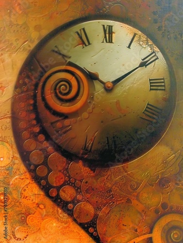 curreal clock, time © Barbara Taylor